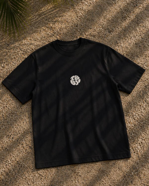 Alternative view of TBBY TEE - BLACK