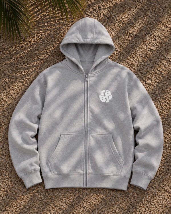 Alternative view of TBBY HOODIE - GREY